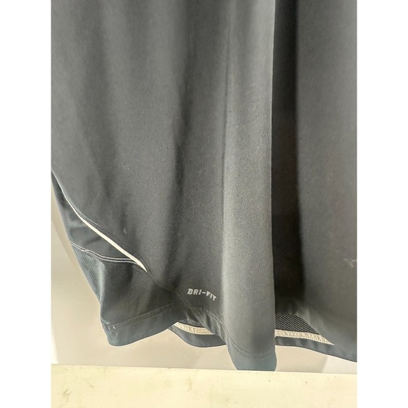 Nike Dri-Fit Therma Long Sleeve 1/4 Zip Pullover Activewear Top Black Size Large - Picture 6 of 7